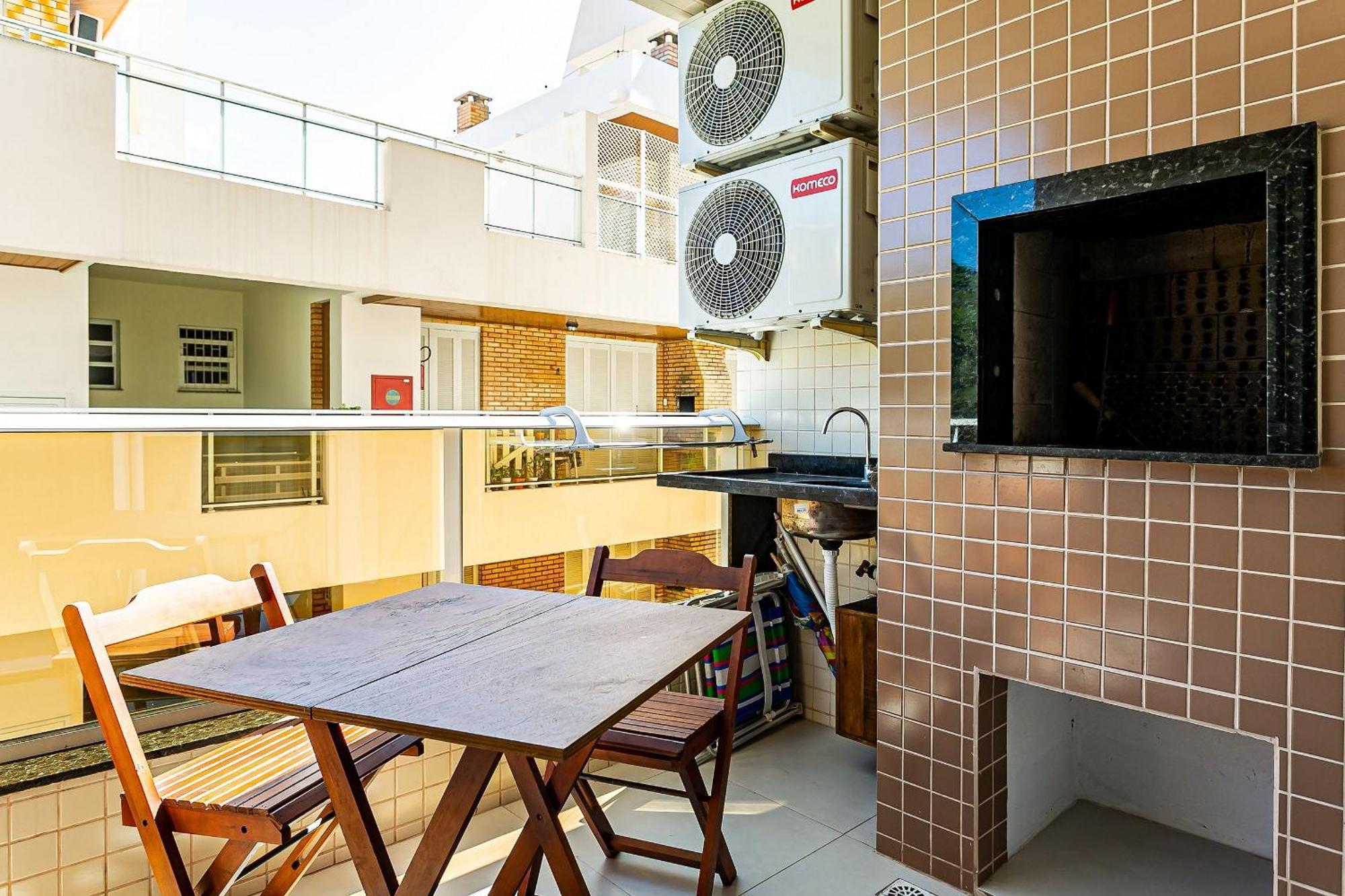 Wi-Fi 240Mb | 150M Da Praia | Piscina #Ia07D Florianópolis Eksteriør bilde